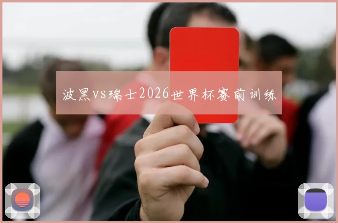 波黑vs瑞士2026世界杯赛前训练